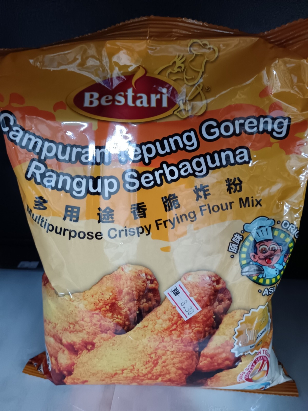 Bestari Tepung Goreng Original 1kgx20