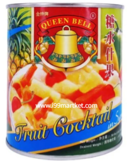 Queen Bell Fruit Cocktail 糖水什果850g